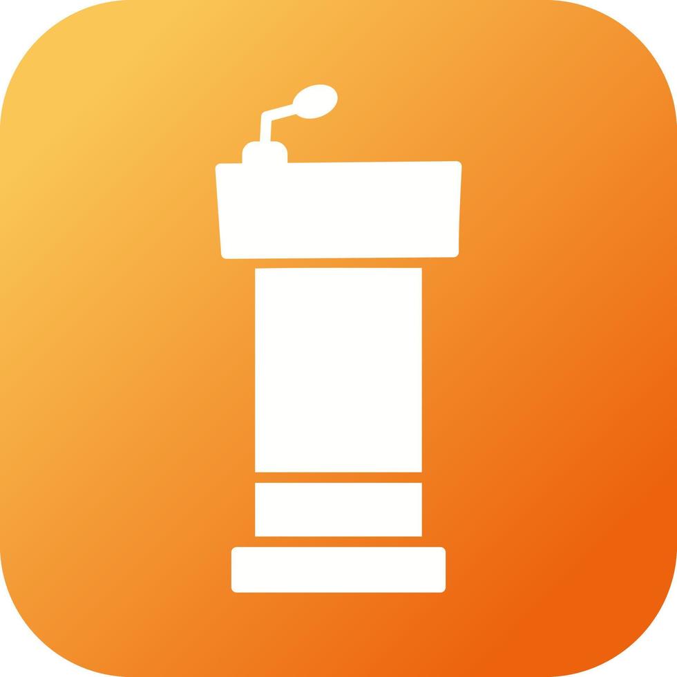 Podium Vector Icon