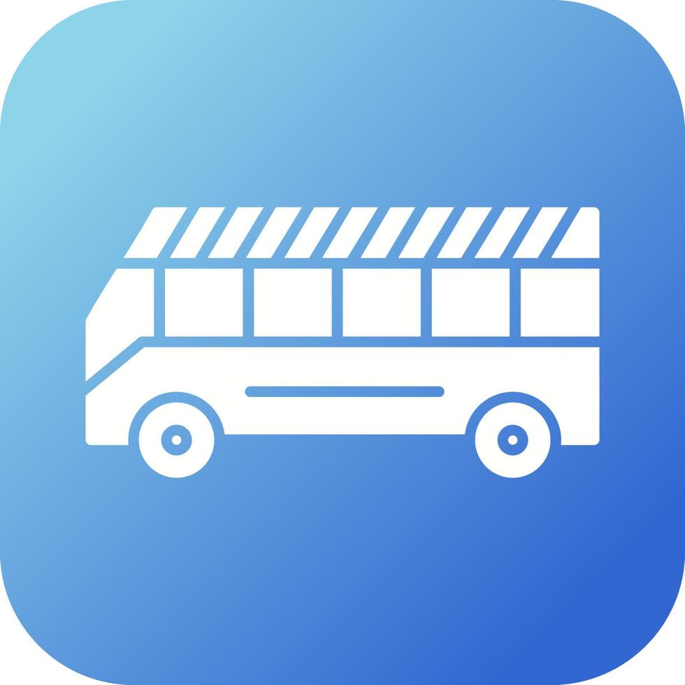 School Bus Vector Icon