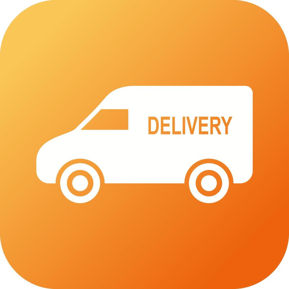 Delivery Car Vector Icon