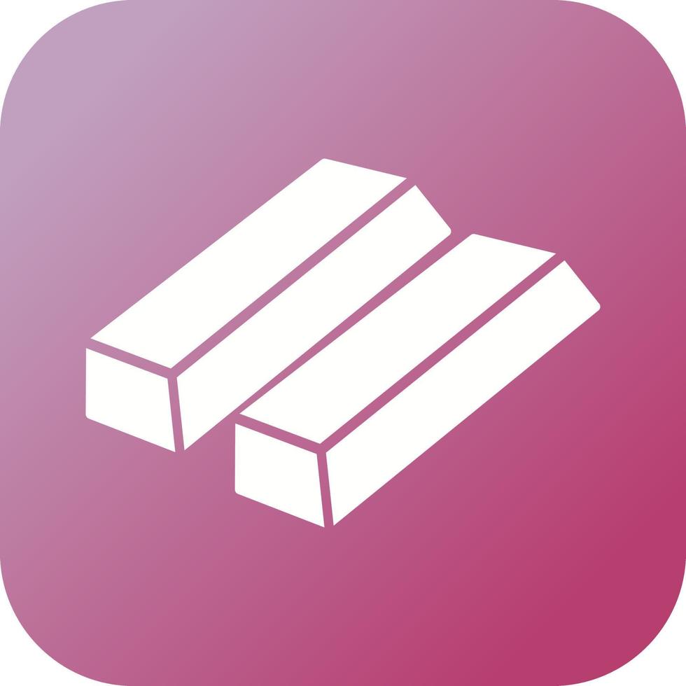 Gold Bars Vector Icon