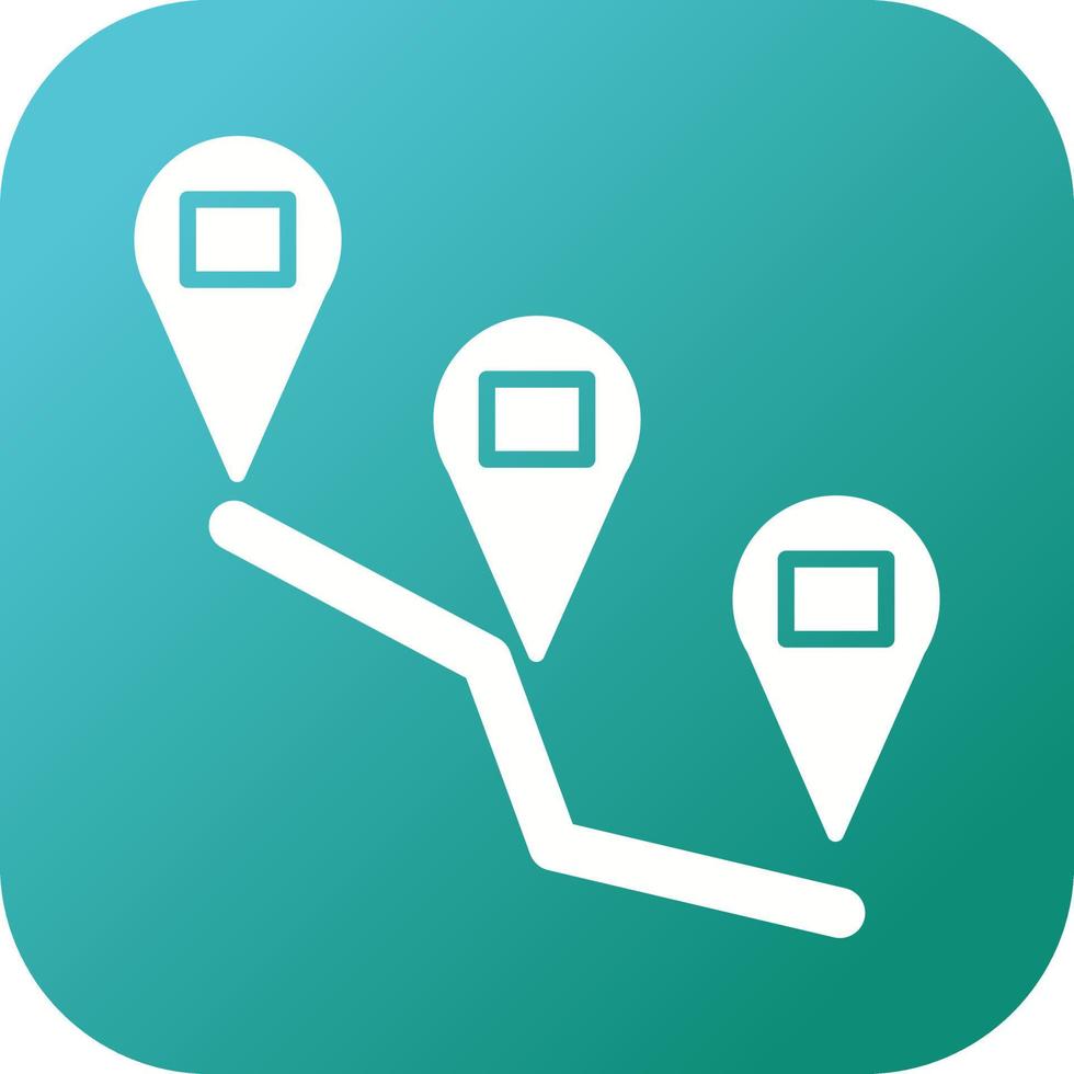 Reaching Destination Vector Icon