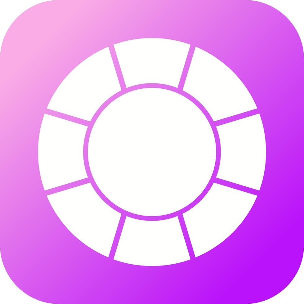 Life Saving Tube Vector Icon