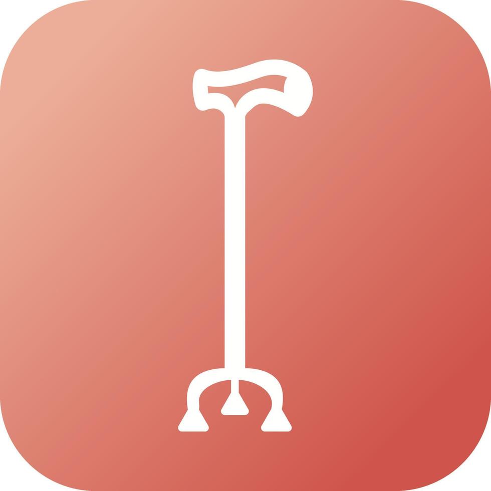 Walking Stick Vector Icon