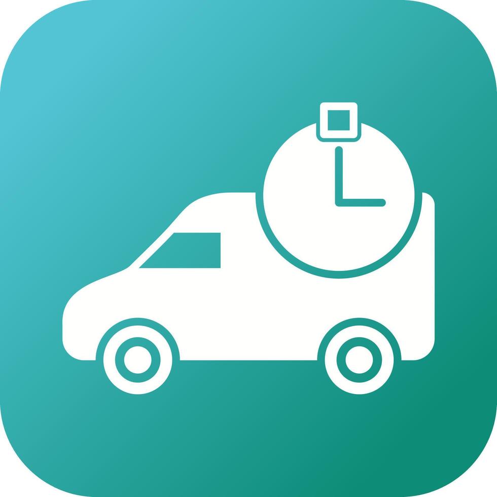 Time Based Delivery Vector Icon