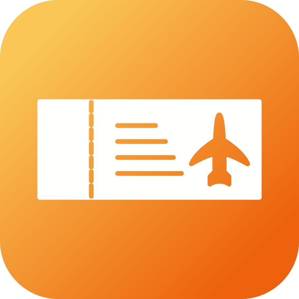 Plane Tickets Vector Icon