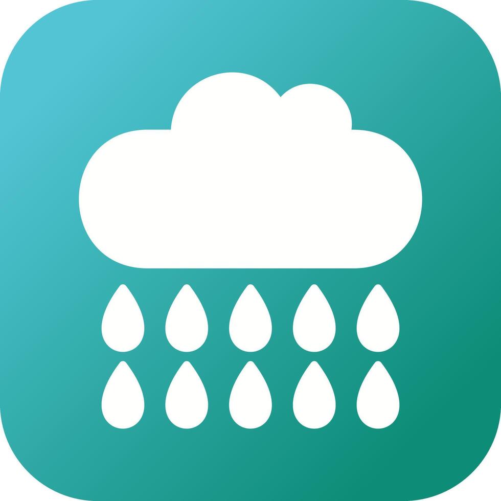 Rain Vector Icon