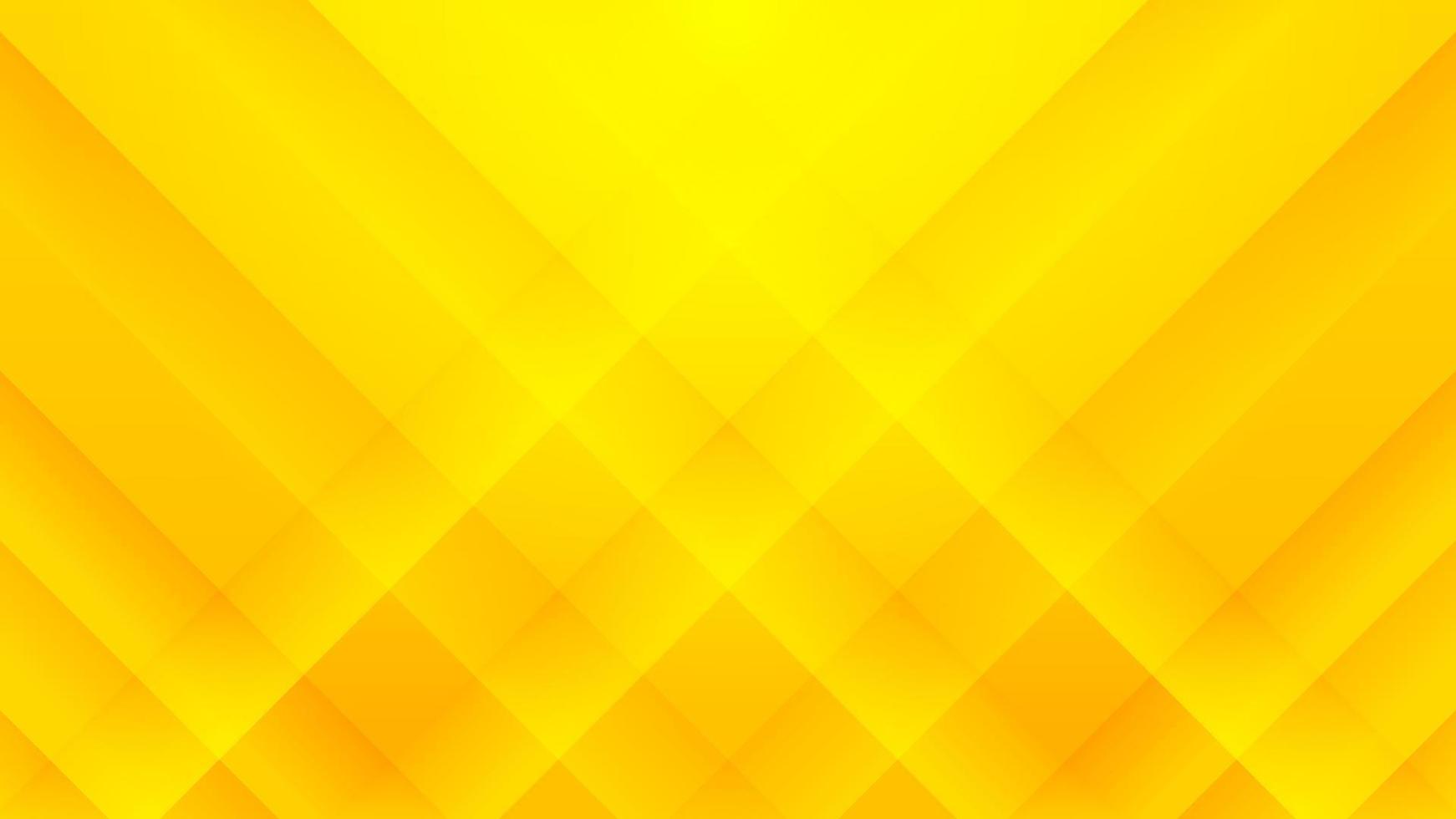 Abstract minimalism yellow background with 3D embossed dynamic shapes vector, banner design with empty space for place text or object vector