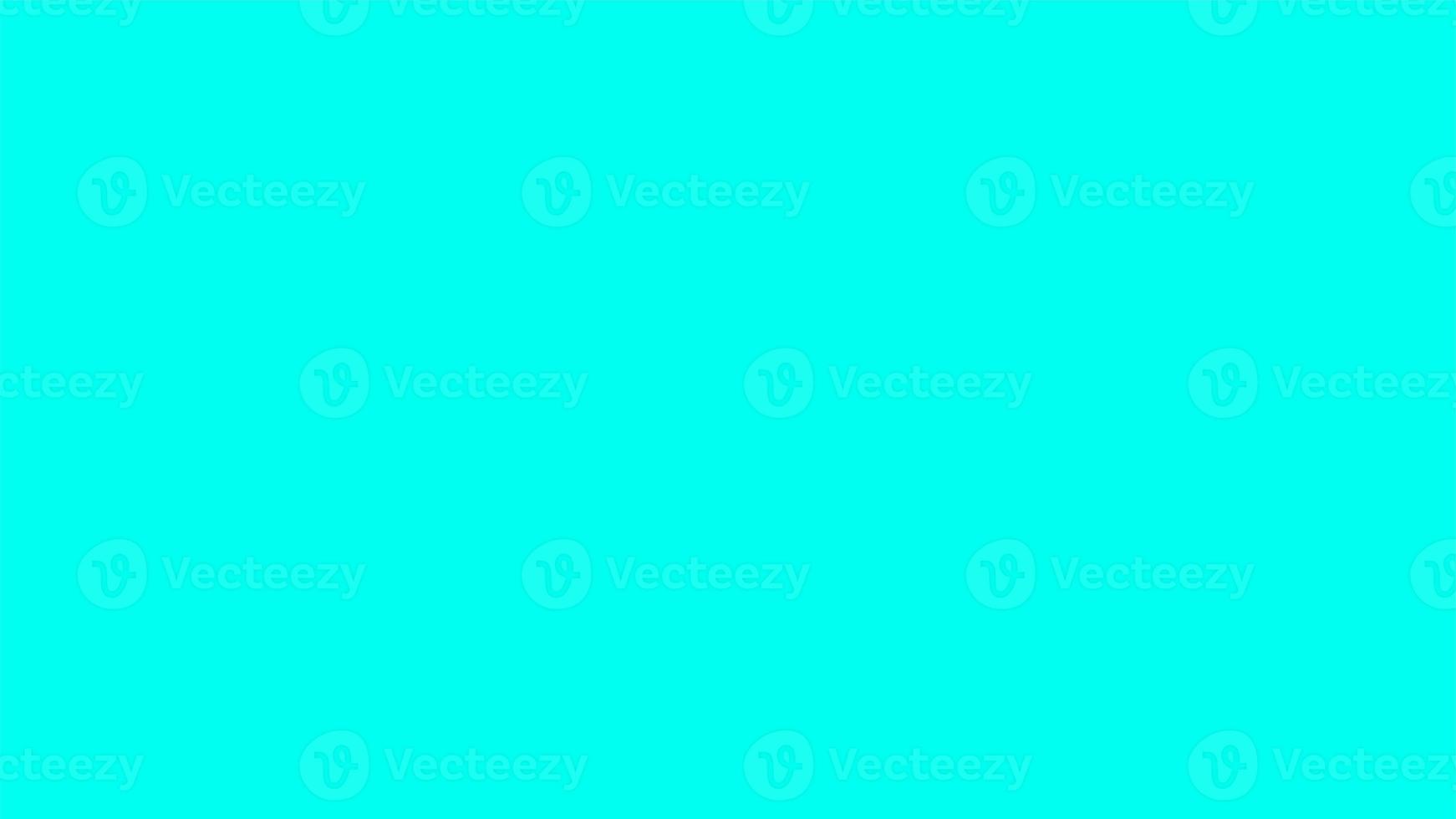 Plain Turquoise of RGB solid color background empty space without anything for background of studio room and display ad or product or website template. photo