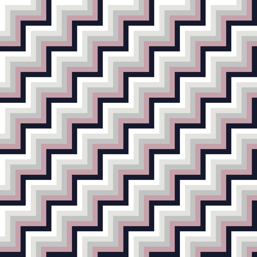 Geometric ethnic pattern with Zigzag triangle diagonal abstract ornament design for clothing fabric textile printing, handcraft, embroidery, carpet, curtain, batik, wallpaper wrapping, vector seamless