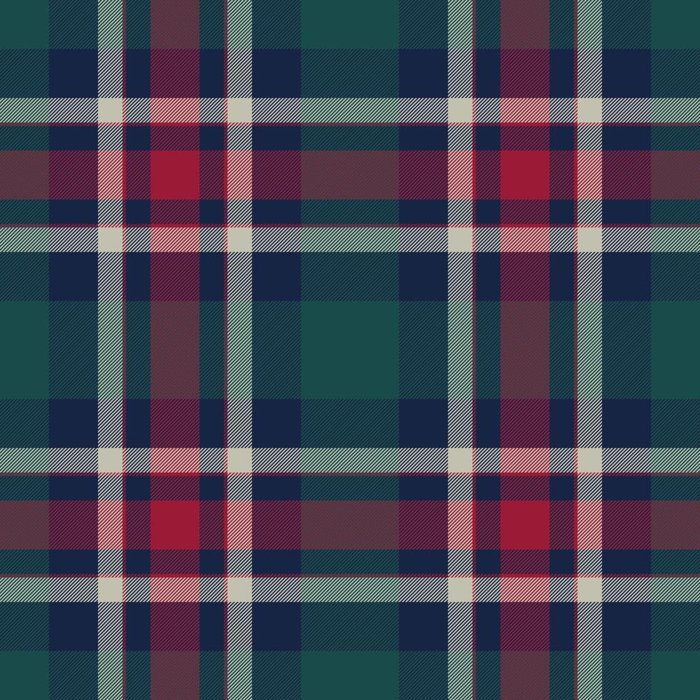 Plaid background textile. Texture vector fabric. Seamless check tartan pattern.