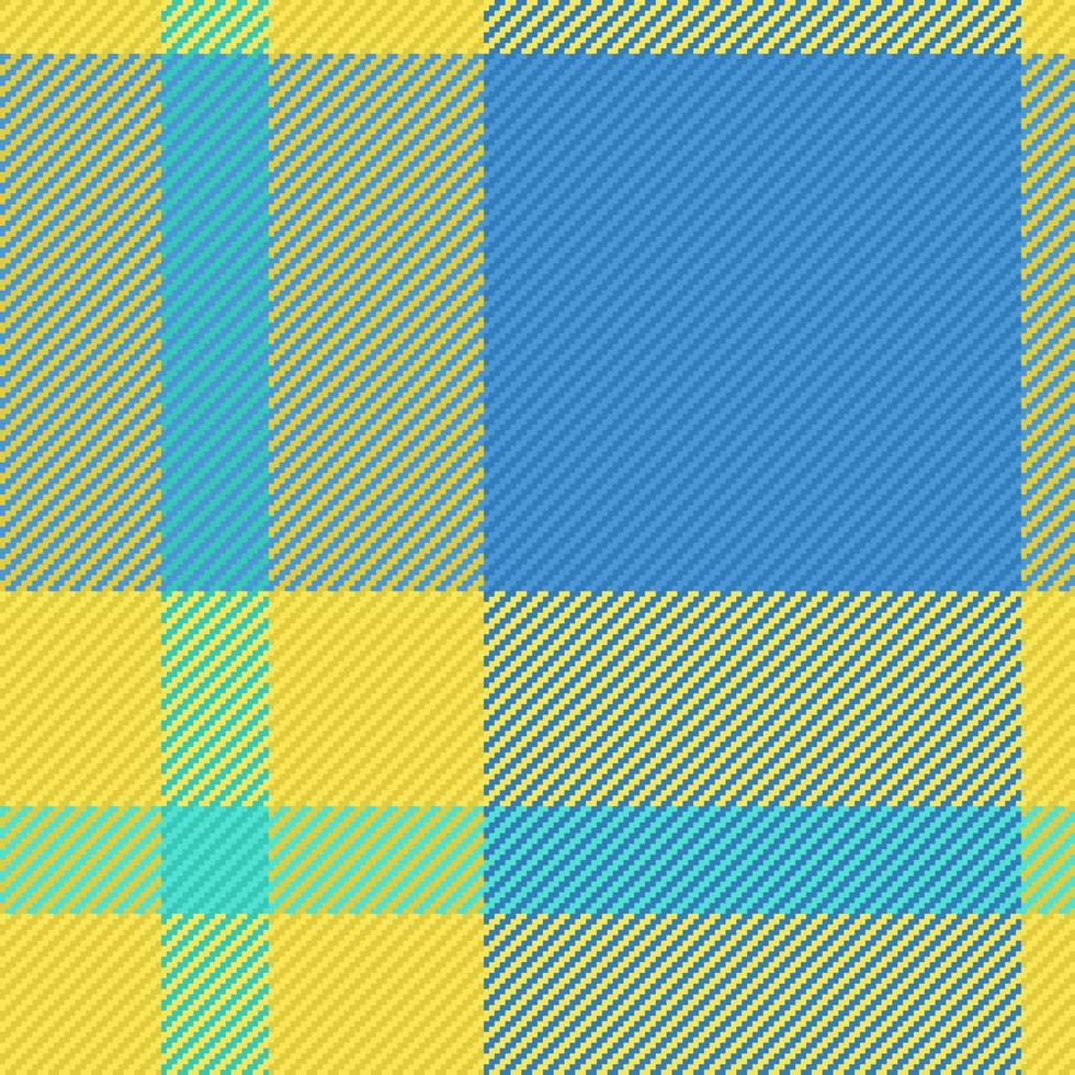 Textile pattern check. Texture vector fabric. Background seamless tartan plaid.