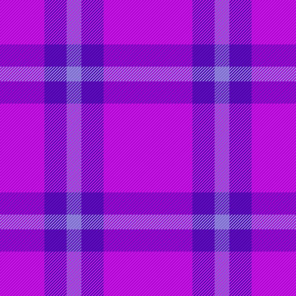 Check plaid seamless. Vector texture fabric. Background pattern textile tartan.
