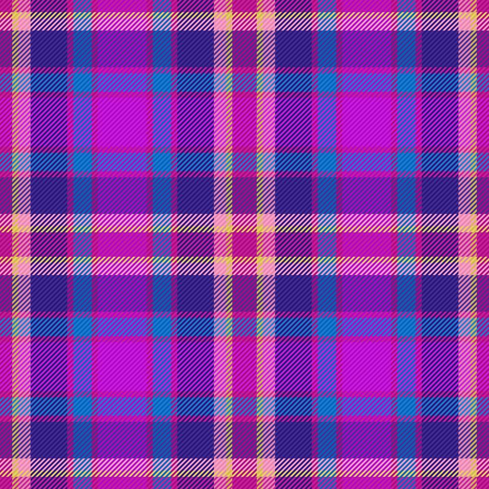 Check textile background. Vector plaid tartan. Texture pattern seamless fabric.