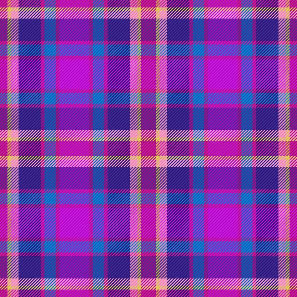 Check textile background. Vector plaid tartan. Texture pattern seamless fabric.