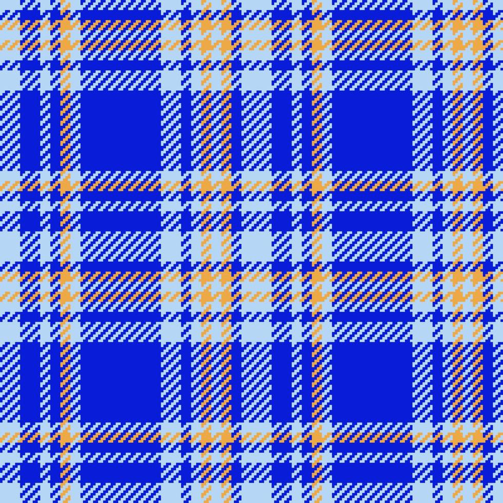 Textile background seamless. Plaid pattern tartan. Texture fabric check vector. vector