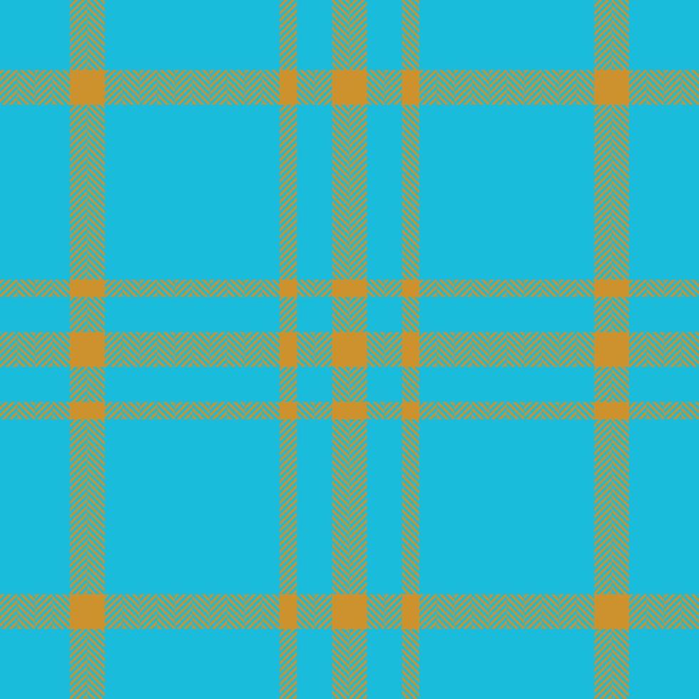 Plaid check pattern. Seamless fabric texture. Tartan textile print. vector