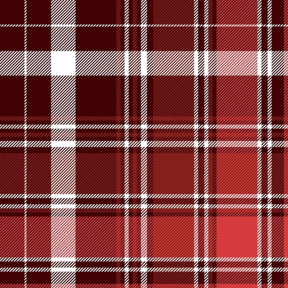 Red diagonal abstract plaid seamless pattern vector
