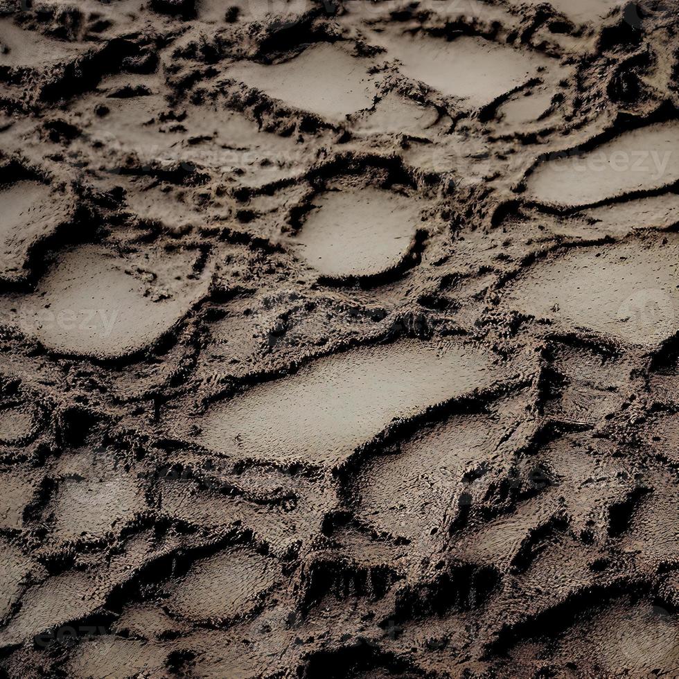 textura húmeda de barro o tierra foto