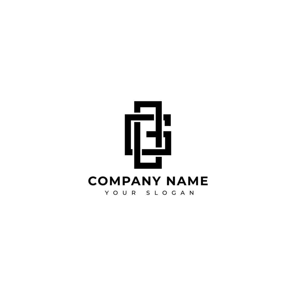 Letter BG logo vector design template