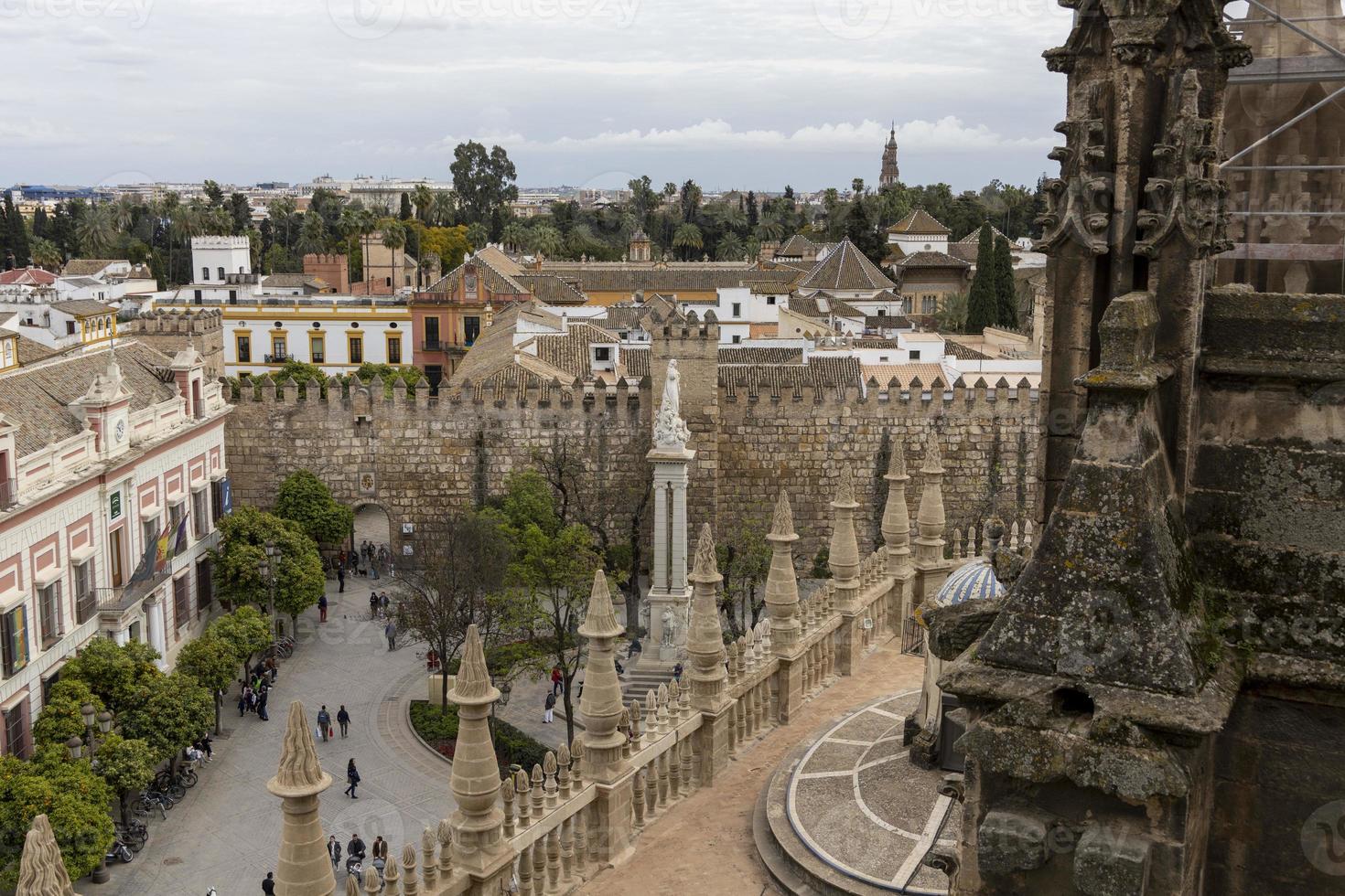 Inside Seville Cathedral photo