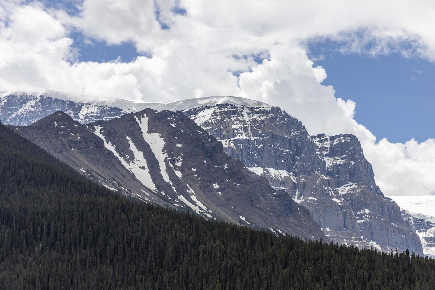 Columbia Icefield Mountains photo