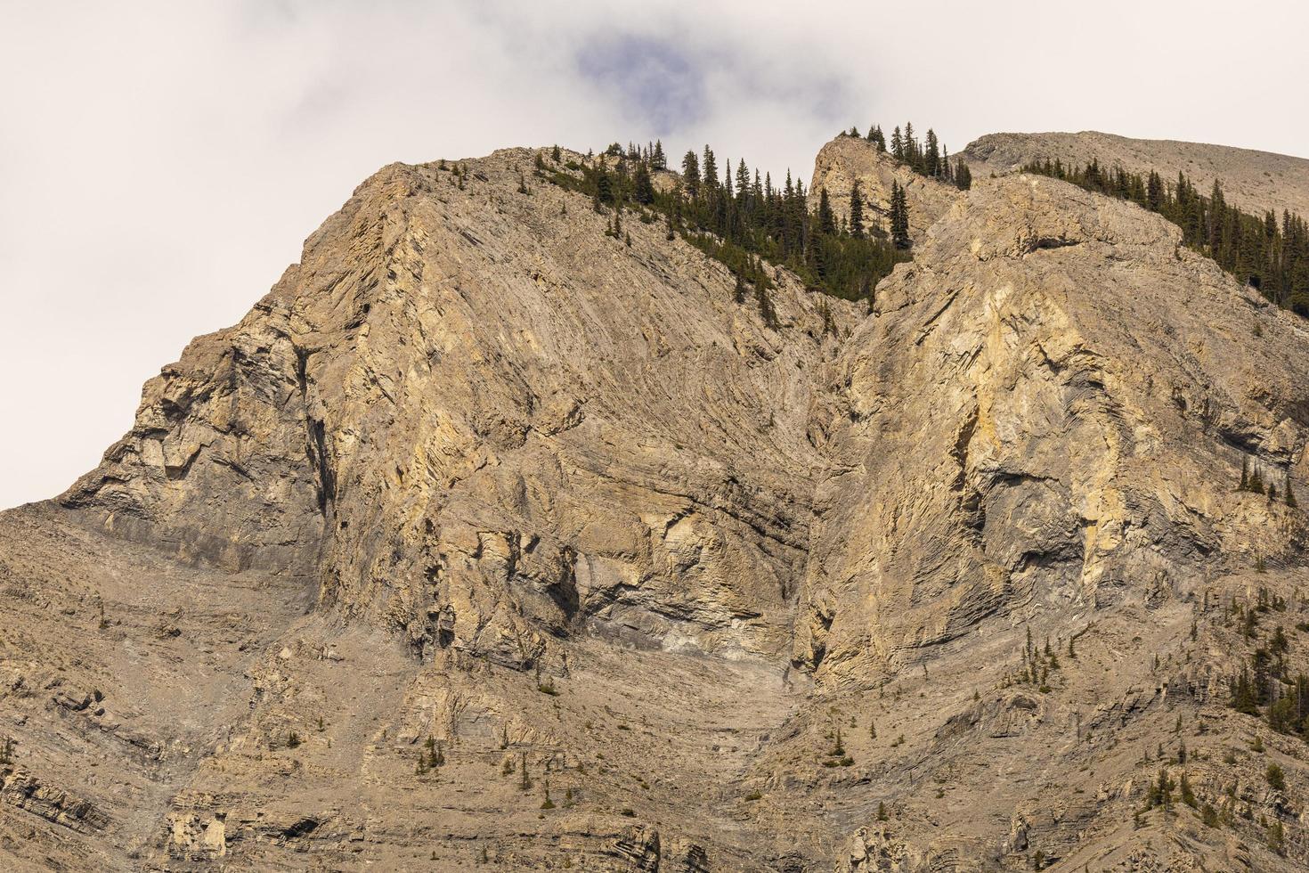 Mountains around Banff, Alberta, Canada photo