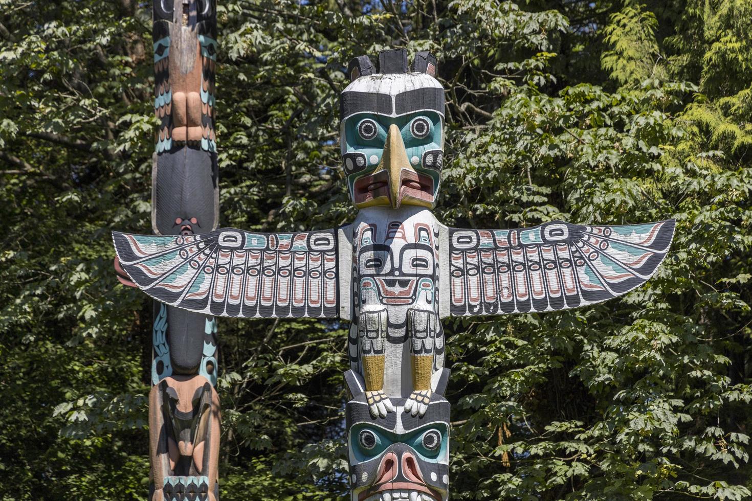 Vancouver Totem Poles photo