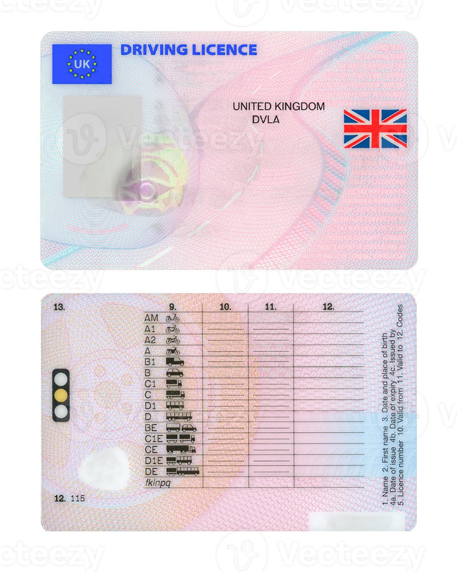 Uk Drivers License Template Drivers License Templates - vrogue.co