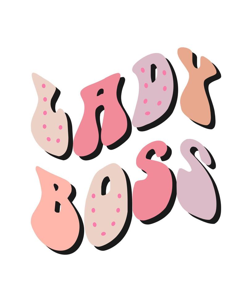 lady boss vector t shirt design
