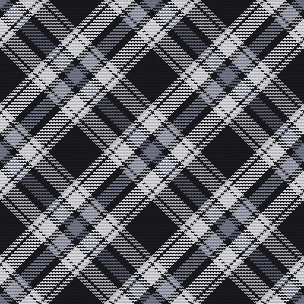 Seamless pattern of scottish tartan plaid. Repeatable background with check fabric texture. Vector backdrop striped textile print.