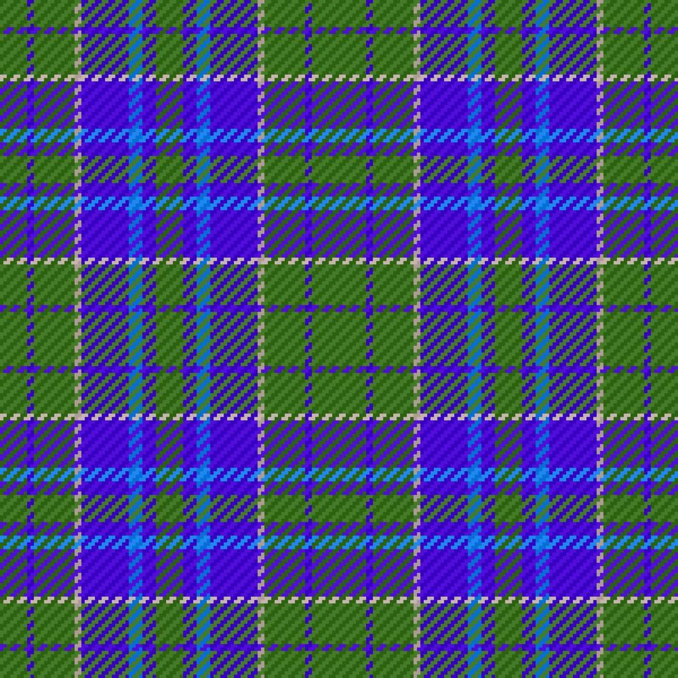 Fabric vector textile. Plaid pattern background. Check texture seamless tartan.