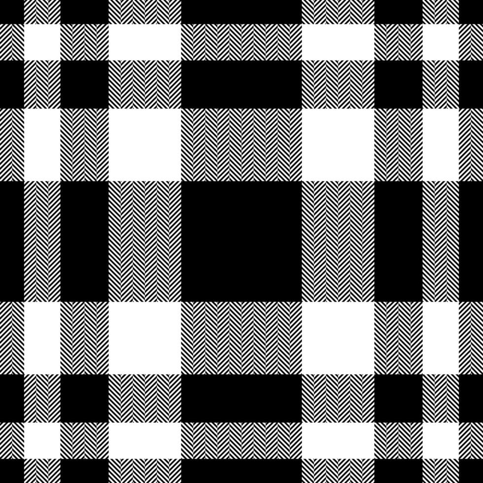 Plaid check pattern. Seamless fabric texture. Tartan textile print. vector