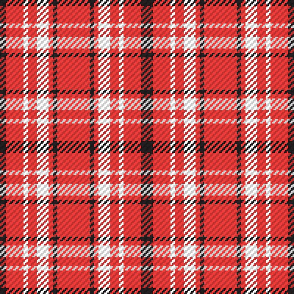 Seamless pattern of scottish tartan plaid. Repeatable background with check fabric texture. Vector backdrop striped textile print.