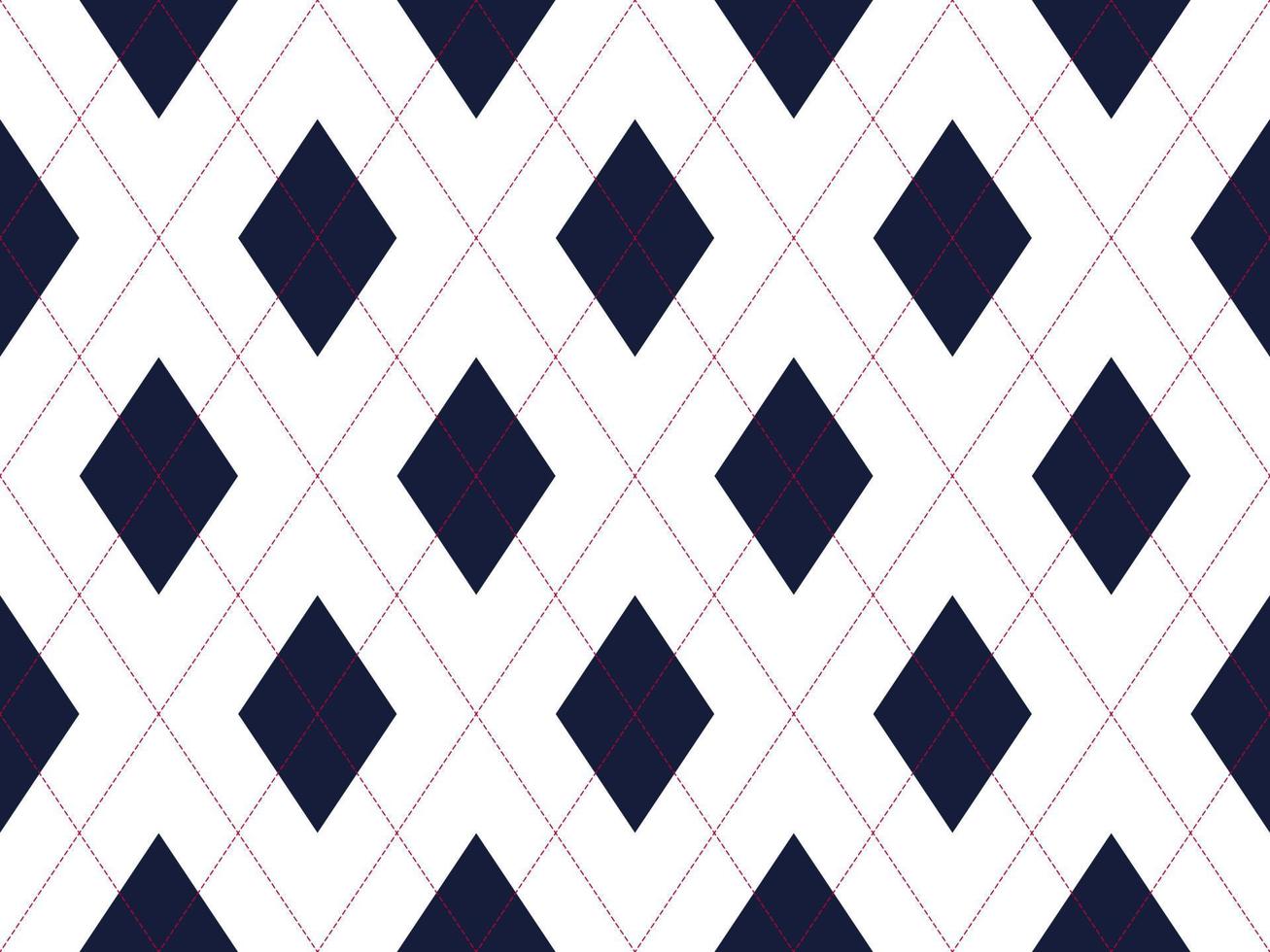 Argyle pattern seamless. Fabric texture background. Classic argill vector ornament