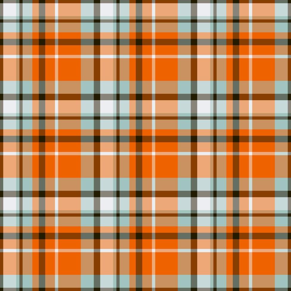 Plaid seamless pattern. Vector background of textile ornament. Flat fabric design.