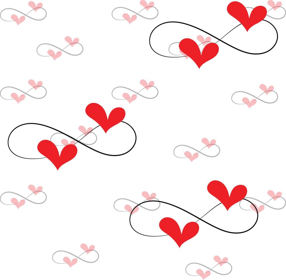 Free vector hand drawn valentine's day background