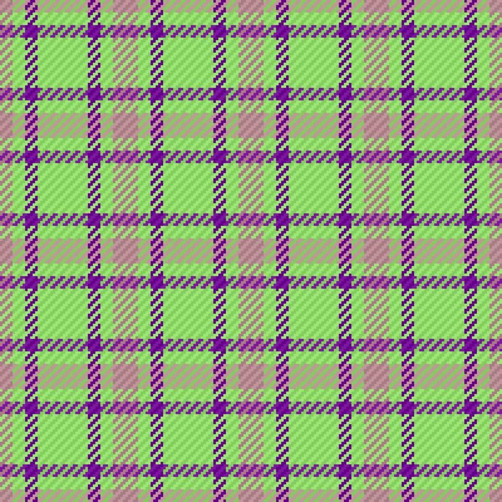 Check tartan pattern. Background vector seamless. Fabric texture plaid textile.