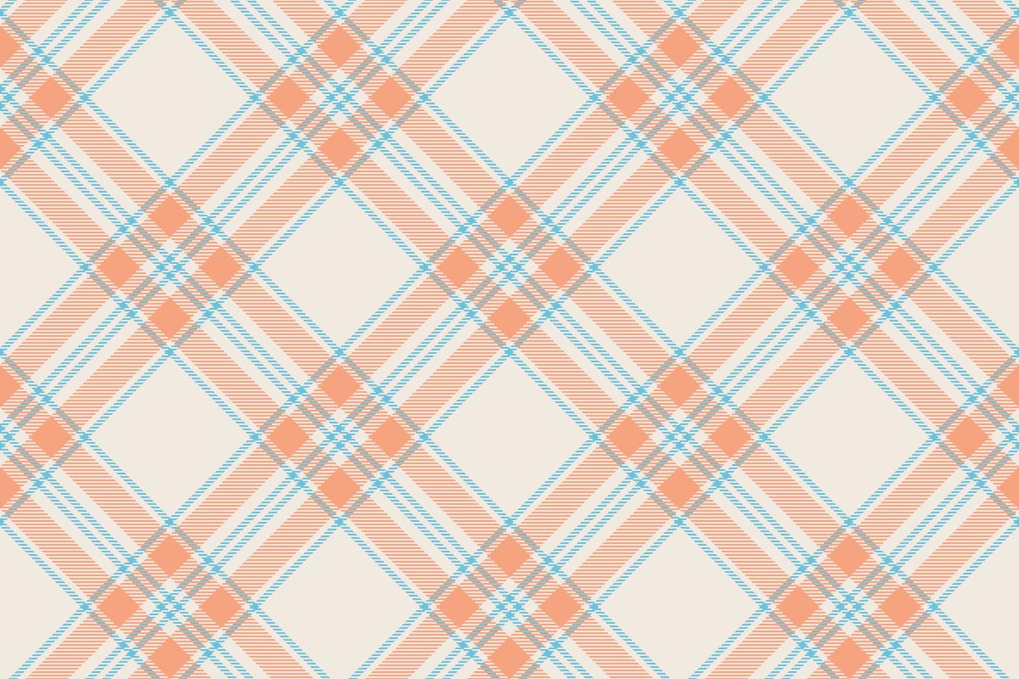 Tartan plaid background, diagonal check seamless pattern. Vector fabric texture for textile print, wrapping paper, gift card, wallpaper.