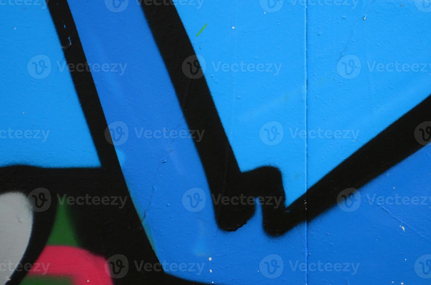 Street art. Abstract background image of a fragment of a colored