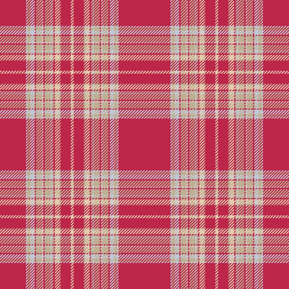 Seamless textile tartan. Pattern background vector. Plaid texture fabric check. vector