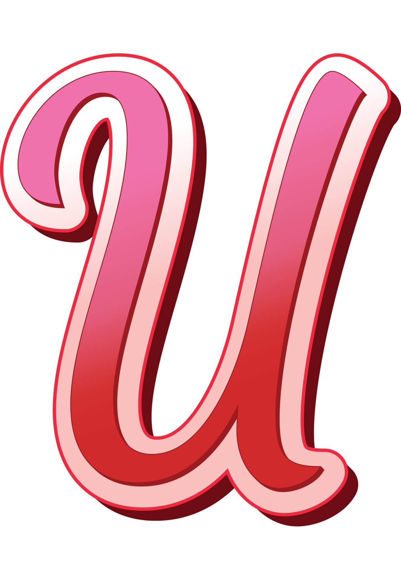 3d Alphabet Letters Template Free Download