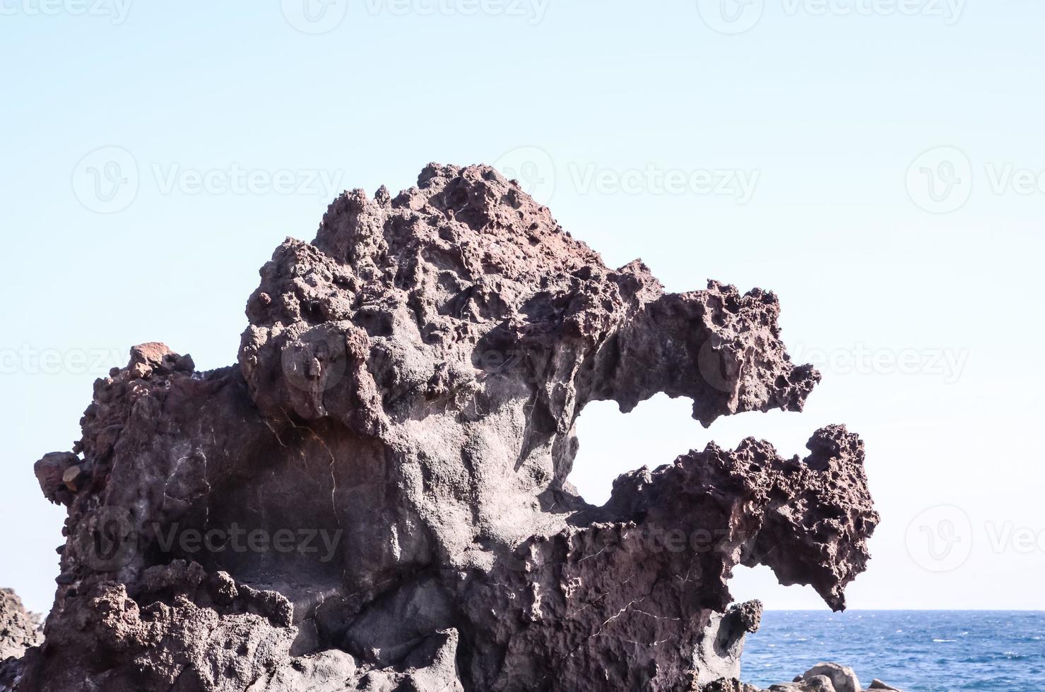 primer plano de rocas naturales foto