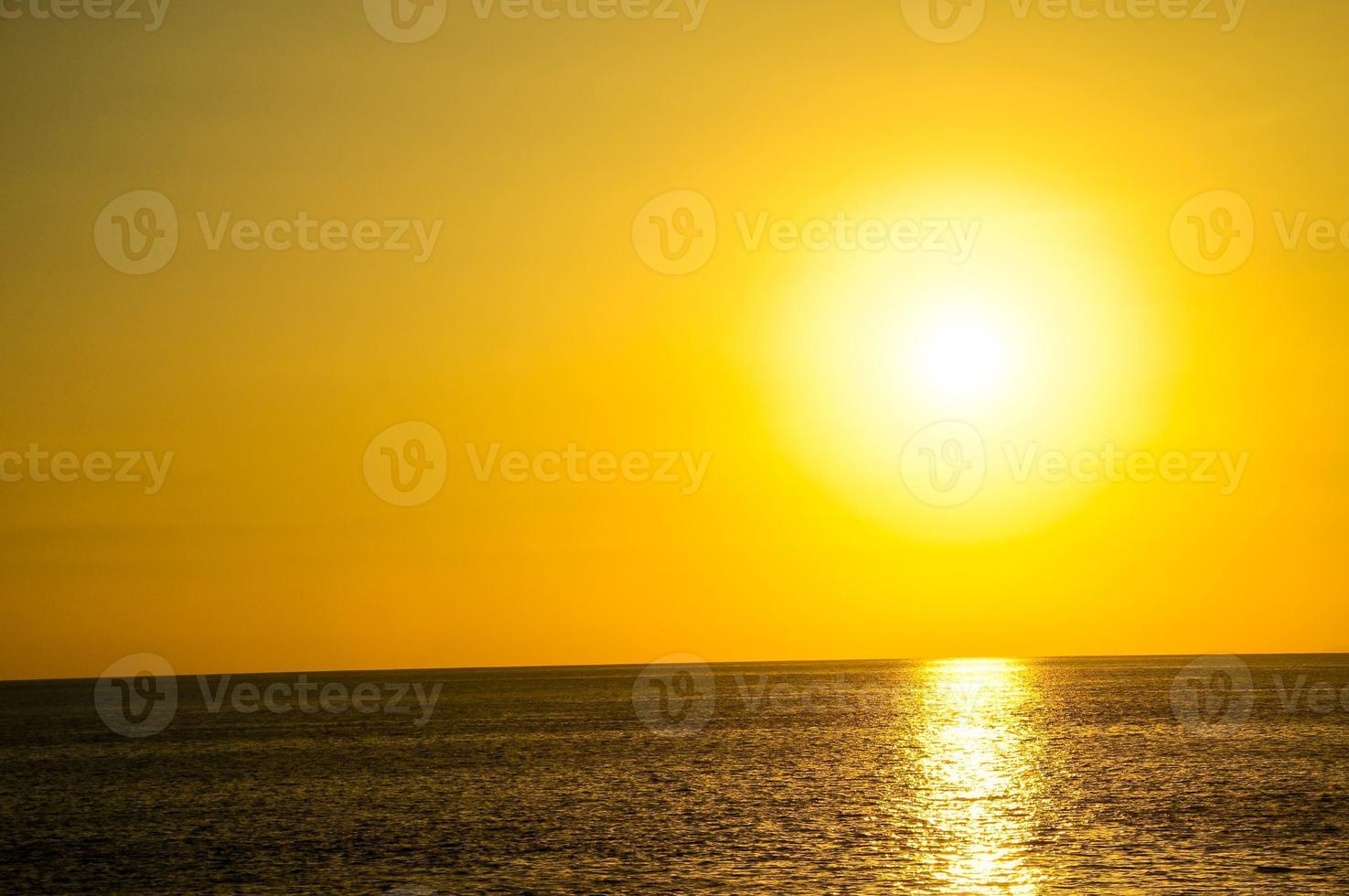Sky over the sunset photo
