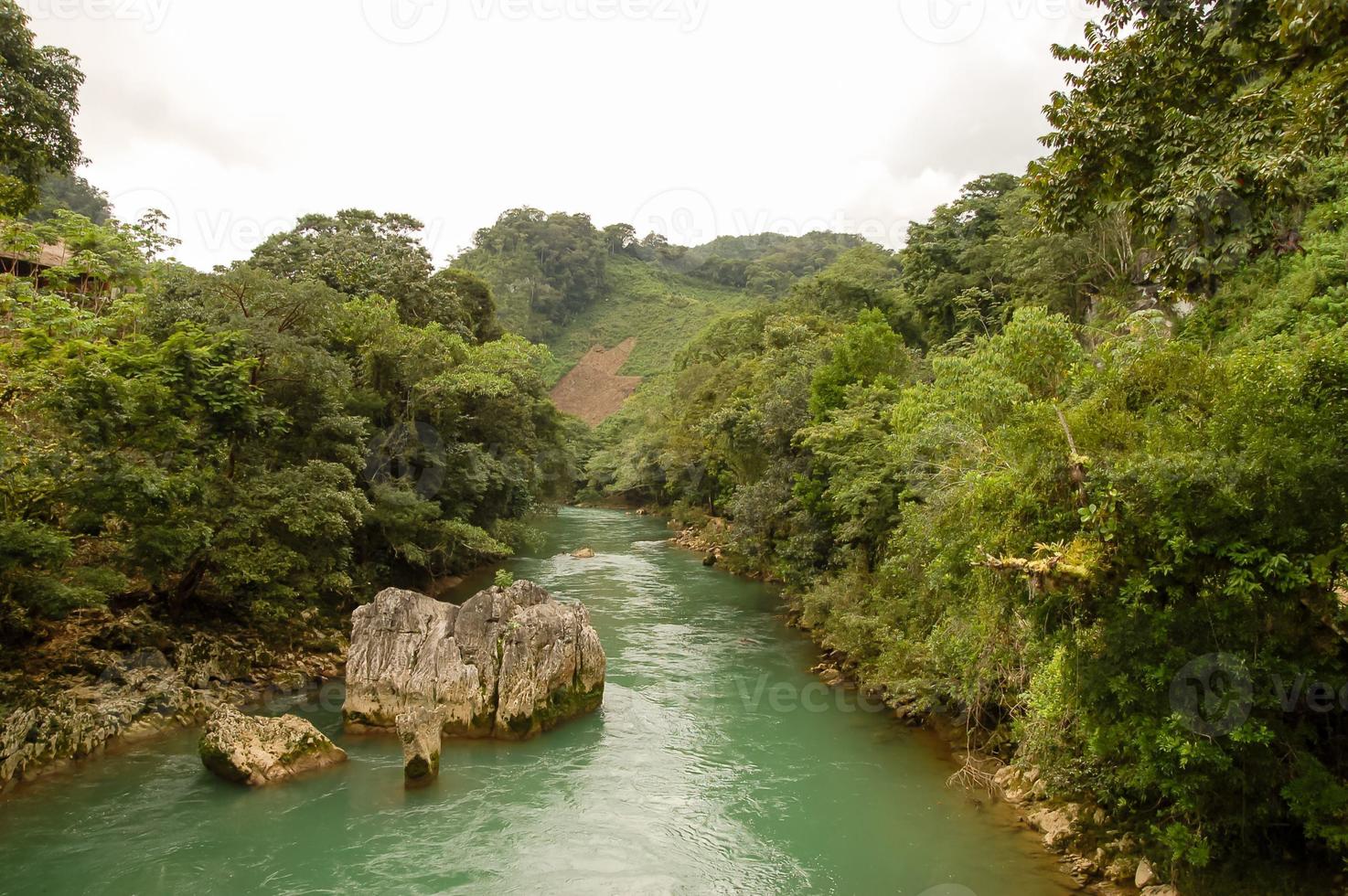 Scenic river view photo