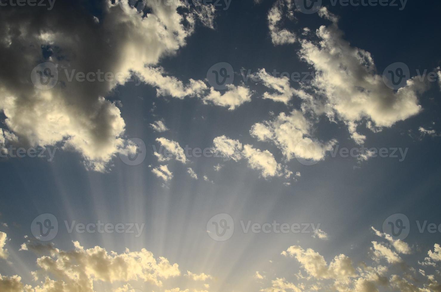 Cloudy sky view photo