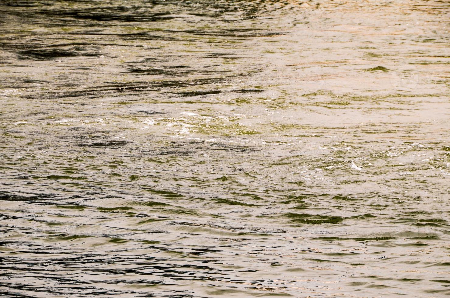 Sea water close-up photo