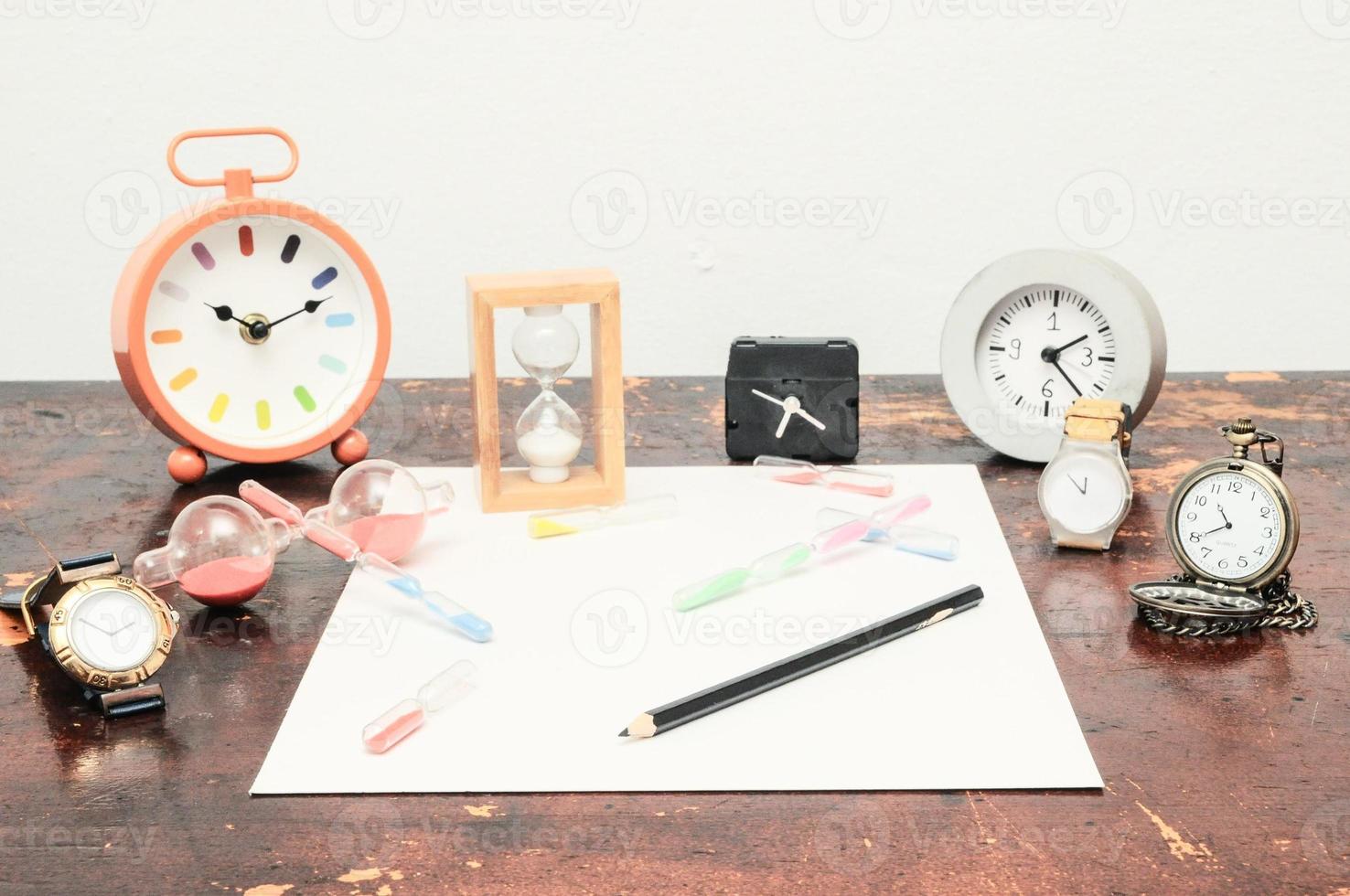 Several objects on the table photo