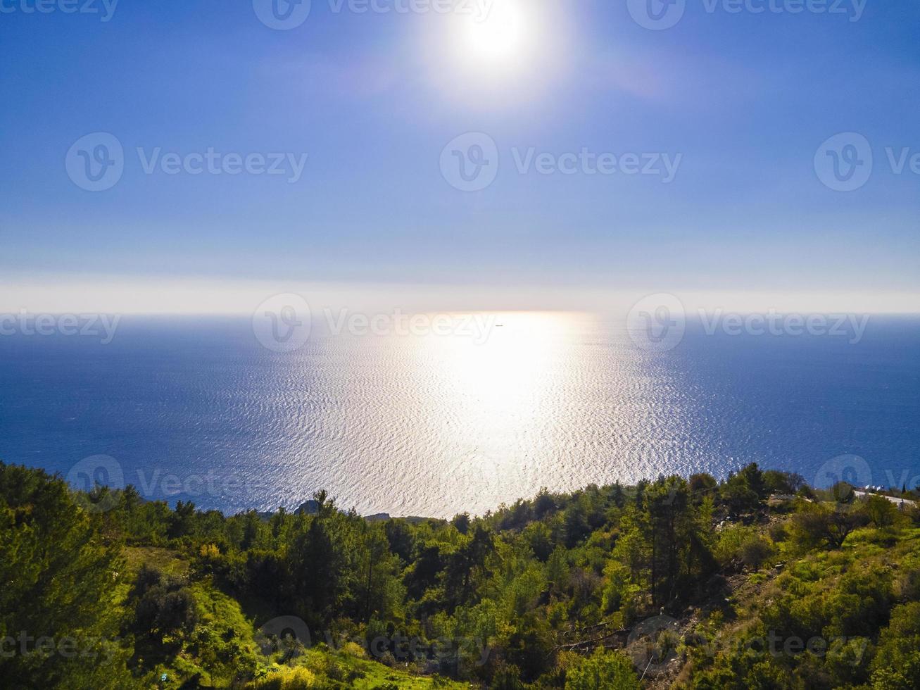 aerial sea and beach amazing photo