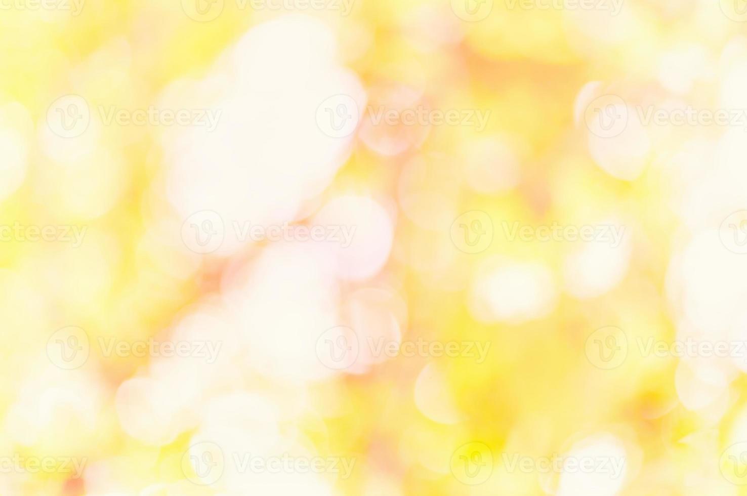 Orange color bokeh. Gold abstract christmas background photo