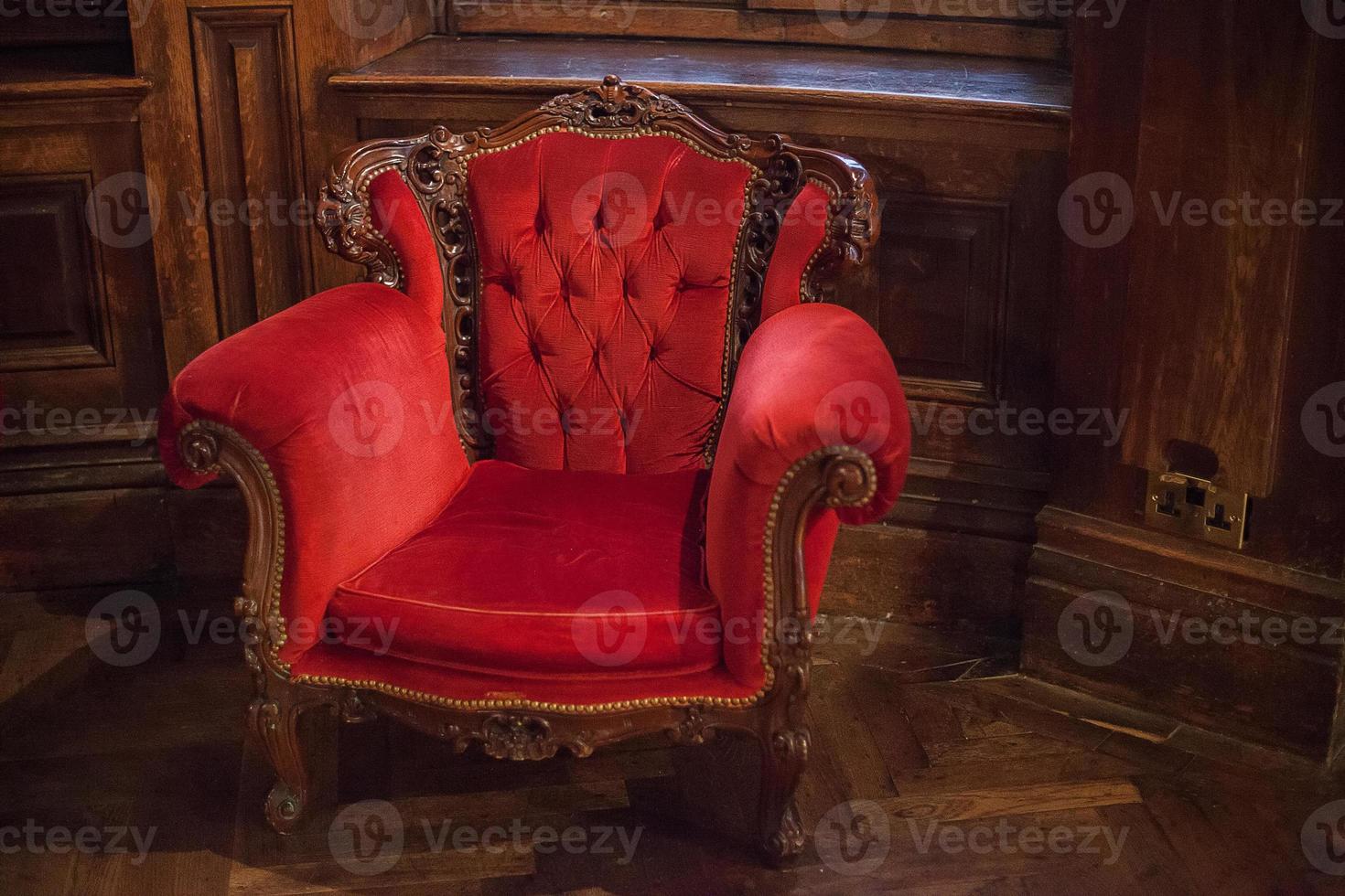 Red Velvet Chairs 17169068 Stock Photo at Vecteezy